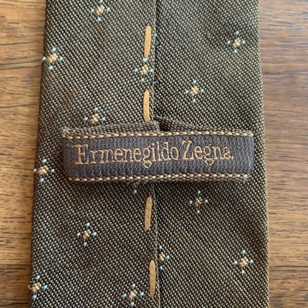 Ermenegildo Zegna “Couture” XXX Hand Made Silk Tie